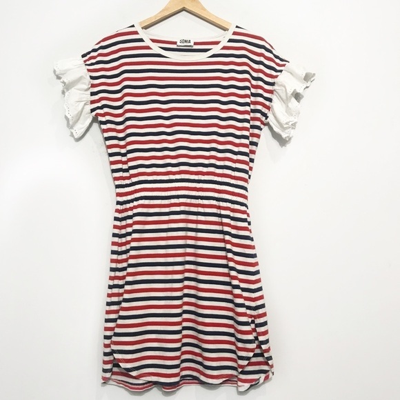 SONIA RYKIEL Nautical Striped Dress - Picture 4 of 8